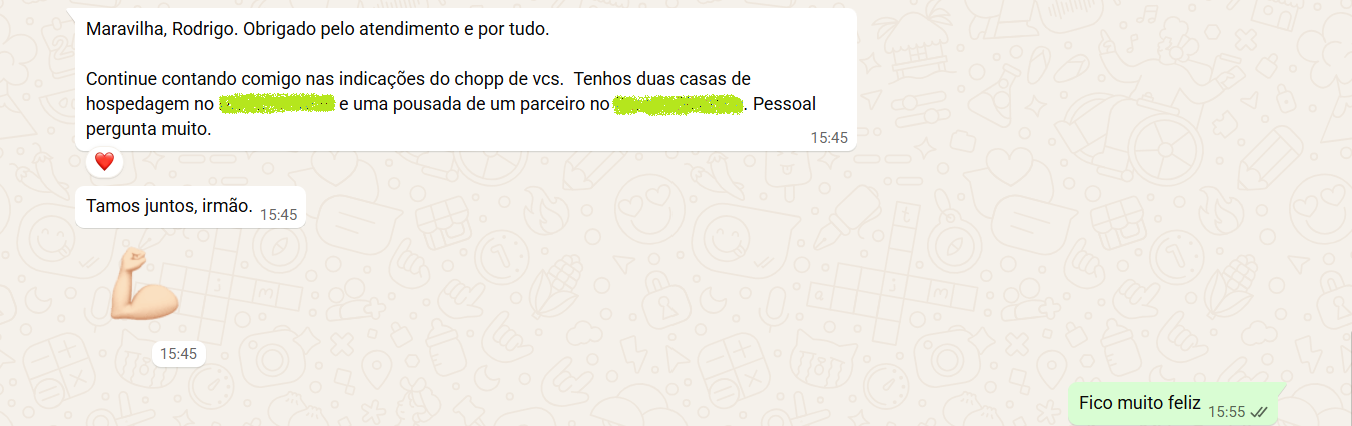 Depoimento de cliente 14